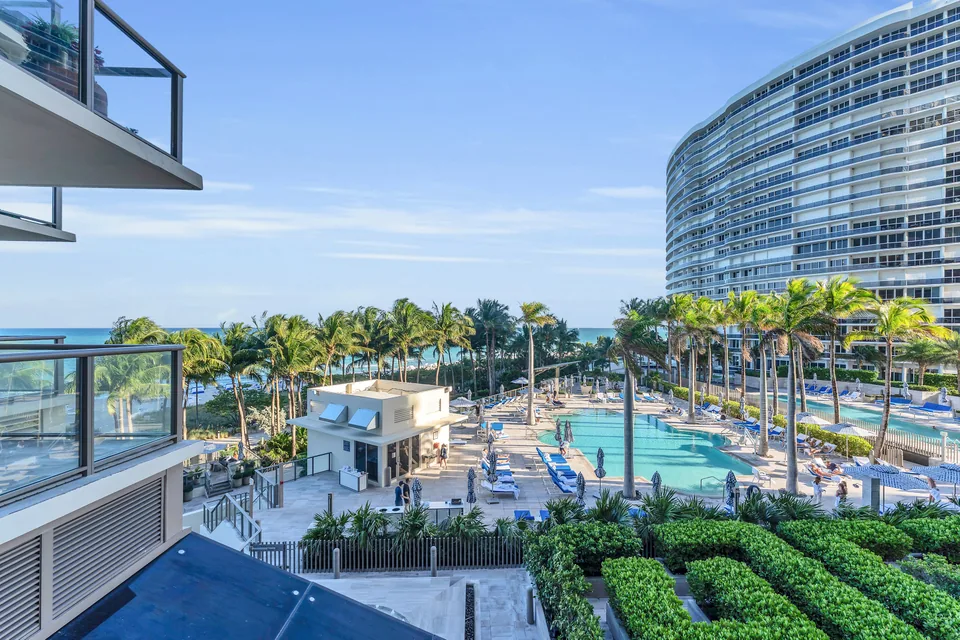 Beachfront Atlantic Suite with Den at St. Regis Bal Harbour
